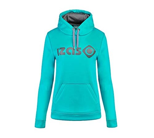 Izas – Sudadera Duero con Capucha para Mujer, 100% Poliéster, Cómoda y Resistente, Ideal para Senderismo y Montaña.