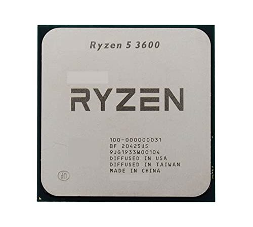 procesador Ryzen 5 3600 R5 3600 3,6 GHz Procesador de CPU de Seis núcleos y Doce Hilos 7NM 65W L3 = 32M 100-000000031 Socket AM4 UPC