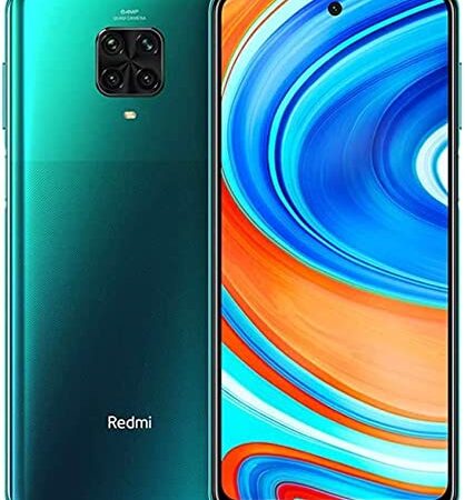 Xiaomi Redmi Note 9 Pro Smartphone 6GB RAM 64GB ROM 6.67" DotDisplay 64MP AI Quad Cámara 5020mAh (typ)* NFC Verde [Versión Europea]