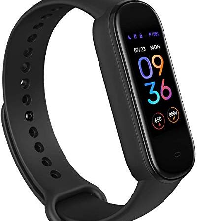 Amazfit Band 5 Pulsera Actividad Inteligente, Unisex Adulto, Clima, Negro, Talla única