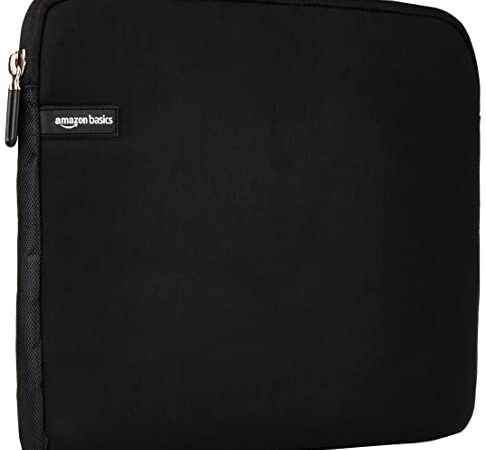 Amazon Basics NC1303153 - Funda para ordenadores portátiles (14"), color negro