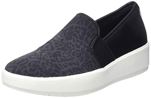 Clarks Layton Petal, Zapatillas Mujer, Black Interest, 38 EU