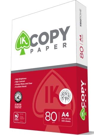 COM-FORT HOUSE | Folios Marca Copy Paper | Paquete 500 Folios | DIN A4 y 80grs | Paquetes para Oficina, Hogar | Folios para Impresoras Lásery de Inyección-Fotocopiadora-Fax | Pack de 1 Paquete