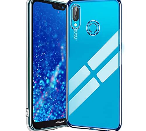 Funda para Huawei P20 Lite, Funda de TPU con Protección Completa de 360 ​​°, Funda de Silicona Ultrafina, Antirrayas, A Prueba de Golpes, Funda Protectora para Huawei P20 Lite (Transparente)