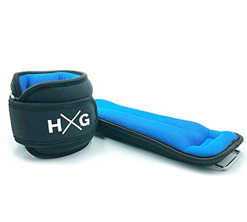 HxG.Pesas de tobillo con correas ajustables para ejercicios de fitness. Tu casa es tu gimnasio. (1)