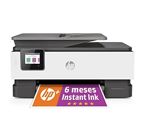 Impresora Multifunción HP OfficeJet Pro 8022e - 6 meses de impresión Instant Ink con HP+