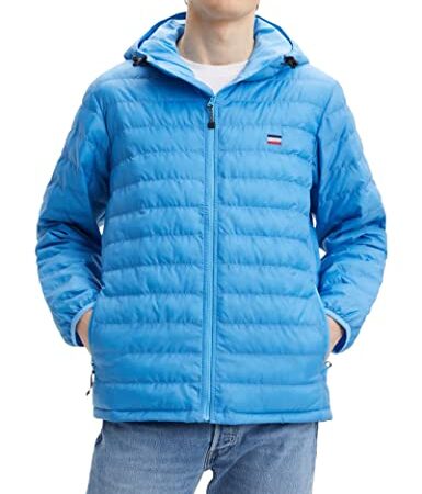 Levi's Presidio Pkbl Hooded Jkt Chaqueta, Azul (Blues), XL para Hombre