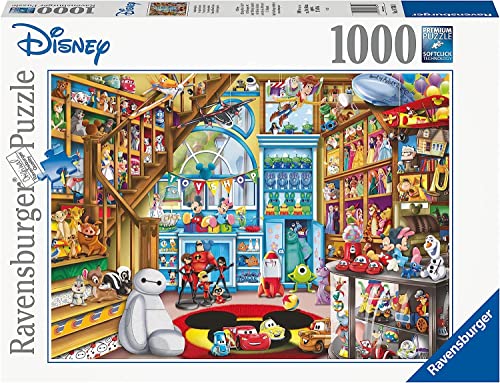 Ravensburger - Puzzle Tienda de Juguetes Disney Pixar, Colección Disney Collector's Edition, 1000 Piezas, Puzzle Adultos