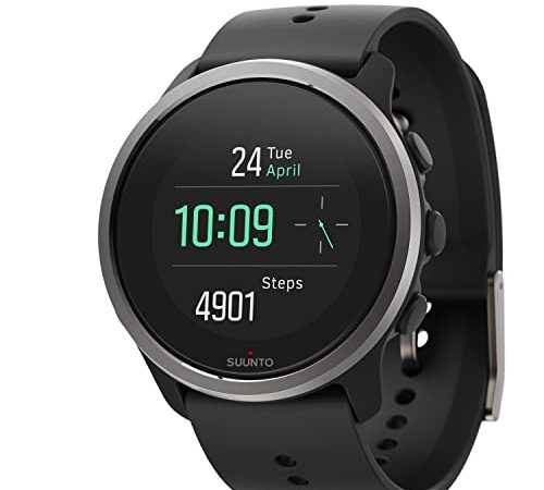 Suunto 5 Peak Reloj deportivo GPS ligero y compacto con 100 h de batería y medición de la frecuencia cardíaca en la muñeca