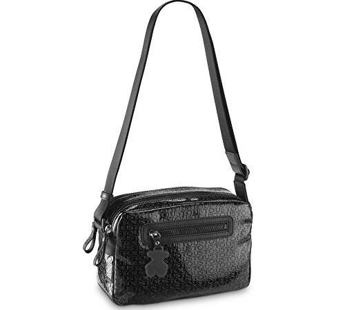 Tous Timila Lindsay, Bolso Bandolera para Mujer, (Negro 195890159), 23x16x7.5 cm (W x H x L)