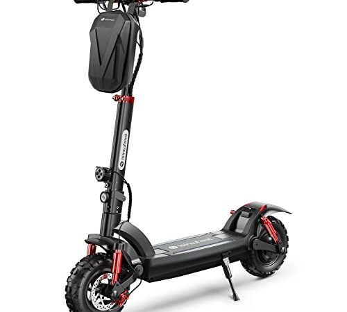 Patinete Eléctrico GT2-8OOW Motor, Autonomía 4O km, Doble Suspensión, Patinete Eléctrico Adulto Plegable 11", Carga 150kg