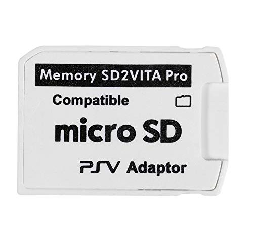 TOOGOO Versión 6.0 Sd2Vita para PS Vita Tarjeta De Memoria TF para Psvita, De Juego PSV 1000/2000 Adaptador 3.65 Sistema , Micro- R15